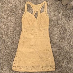Gold Guess mini dress